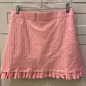 J.McLaughlin Agnes bubble pink skort